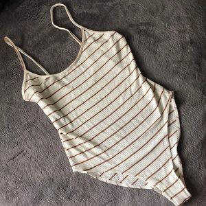 Striped bodysuit ☺️